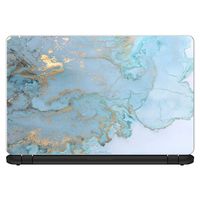 Custom Fit Made to Order Laptop Notebook Skin Vinyl Sticker Cover Decal Fits 13.3" 14" 15.6" 16" HP Lenovo Apple Mac Dell Compaq Asus Acer/Black White Swirls Marble Granite