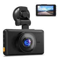 APEMAN Dash Cam 1080P FHD DVR Car Driving Recorder 3 Inch LCD Screen 170° Wide Angle, G-Sensor, WDR, Parking Monitor, Loop Recording, Motion Detection