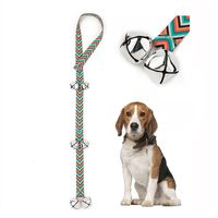 Harfkoko Pet Heroic Dog DoorBells for Potty Training & House Training, Unique Style & Premium Quality, Loud & Crisp DoorBells, Adjustable Door Bell Length for Small, Medium and Large Dogs