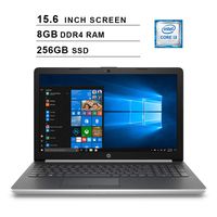 2019 Newest HP Pavilion 15 15.6 Inch HD Laptop (8th Gen Intel Core i3-8130U up to 3.4GHz, 8GB DDR4 RAM, 256GB SSD, Intel UHD Graphics 620, WiFi, Bluetooth, DVD, Windows 10 Home)