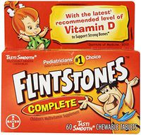 Flintstones Chewable Tablets Complete 60 ea (Pack of 2)