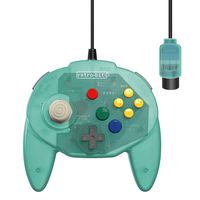 Retro-Bit Tribute 64 Wired N64 Controller for Nintendo 64 - Original Port - (Sea Salt Ice Cream)