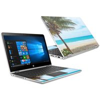 Mightyskins Skin Compatible with Hp Pavilion X360 15.6" (2018) - Beach Bum | Protective, Durable, and Unique Vinyl Decal Wrap Cover | Easy to Apply, Remove, and Change Styles | Made in The USA
