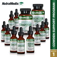 NutraMedix Cowden Support Program Month 1-12 Piece Detox Protocol Including Banderol, Burbur-Pinella, Samento & More