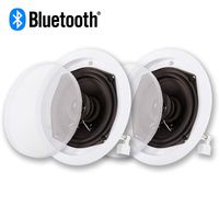 Acoustic Audio R191 Bluetooth in Ceiling Flush Mount Powered Speaker Pair