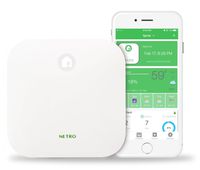 Netro Smart Sprinkler Controller, WiFi, Weather aware, Remote access, 6 Zone, Compatible with Alexa