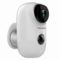 Farsler A3 Rechargeable Battery-Powered Camera Indoor/Outdoor Wireless Security Camera 1080p HD Wire-Free 2-Way Audio Night Vision Alarm Alert & PIR Motion Sensor w/Built-in SD Slot