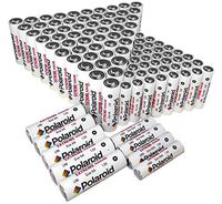 Polaroid Extreme Bulk Combo 60-Pack AA and 40-Pack AAA Alkaline Batteries Assorted Variety Pack (100-Pack)