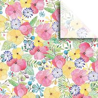 Jillson & Roberts Printed Gift Tissue 20" x 30", Watercolor Petal (240 Sheets)