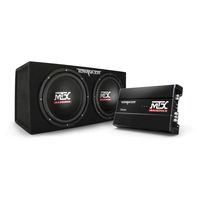 MTX Audio TNP212D2 Terminator Power Pack Subwoofer System - Set of 2