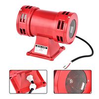 Giraffe-X 110V Motor Driven Air Raid Siren Metal Horn Industry Boat Alarm 115dB