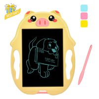 Birthday Gift for 3-12 Year Old Boys, Cooco Doodle Board Drawing Board for Kids Writing Board Boogie Board Learning Toys for 3-12 Year Old Boys Girls Yellow