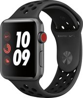Apple Watch Series 3 Nike+ - GPS+Cellular - Space Gray Aluminum Case with Anthracite/Black Nike Sport Band - 42mm (Renewed)