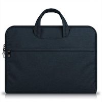 13-13.3 Inch Laptop Handle Bag,elecfan Laptop Zipper Sleeve Case with Hand Strap & Pocket for MacBook Pro 13.3-inch Retina/Air 13.3"/Surface Book/iPad Pro 12.9"/ Chromebook/Notebook Tablet, Black