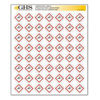 GHS/HazCom 2012: Hazard Class Pictogram Label, Exploding Bomb, 1" each (Pack of 1120)
