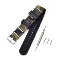Kudden Watch Band Strap Connector Spring Bar Tool Kit Pin Buckled Nylon Wristwatch Bands Converter for Casio G-Shock