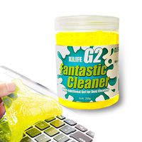 Keyboard Cleaner Universal Keyboard Cleaning Gel Dust Cleaner for Keyboards, Car Vent, Camera, Telephone, Calculator, Speaker and Other Plastic Rugged Surface by XILIFE 7.05 Ounce(200G)