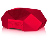 Outdoor Tech OT2800-R Turtle Shell 3.0 - Rugged Waterproof True Wireless Bluetooth Hi-Fi Speaker, Red