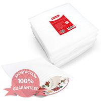 XFasten Cushion Foam Pouch as China, Dish Wrap and Glassware Packing Supply, 12-Inch by 12-Inch, Pack of 50, for Packing, Moving, Storage Cushioning Supplies for Moving