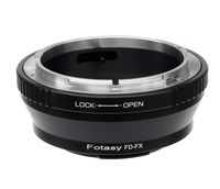 Fotasy FD Lens to Fuji X Adapter, Canon FD Lens to Fujifilm X Mount Adapter, Compatible with Fujifilm X-Mount X-Pro2 X-E2 X-E3 X-A5 X-M1 X-T1 X-T2 XT3 X-T10 X-T20 X-T30 X-H1
