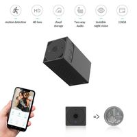 Hidden Camera, Meisort 1080P Mini Spy Camera Wireless WiFi Infrared Night Vision Portable Recorder with Cloud Storage/Motion Detection/Two-Way Audio Work with Alexa