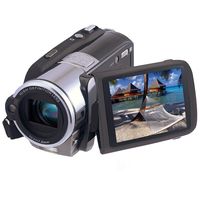 Camcorder Video Camera Portable HD Digital Video Recorder Strong Strobe Flash Photo Camera 3.0 Inches Touch Screen 16X Digital Zoom Dual Memory Card Slots MP3 Playback DV
