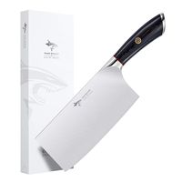 Cleaver Knife - MAD SHARK Pro Kitchen Knife 7 Inch Chinese Chefs Knife, German High Carbon Stainless Steel Meat Cleaver Knife with Ergonomic Handle, Ultra Sharp, Mens Choice for Home Kitchen