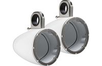 Kicker KMTESW 8" Marine Speaker Enclosures - Pair (White)