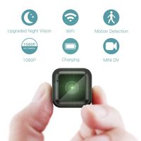 CACAGOO Hidden Camera 1080P, WiFi Wireless Mini Camera with Night Vision and Motion Detection for Home, Car, Drone, Office and Outdoor Use