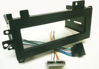 Dash kit and Wire Harness for Installing a New Single Din Radio into a Jeep Wrangler 1997 1998 1999 2000 2001 2002 and Chrysler Imperial 1990 1991 1992 1993 1994