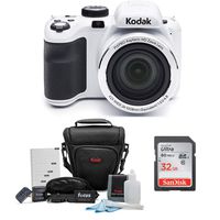 Kodak PIXPRO Astro Zoom AZ421 16 MP Digital Camera with 42X Opitcal Zoom and 3" LCD Screen (Black) 32GB Bundle