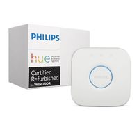 Philips Hue Smart Bridge - 2nd Generation, Latest Model - Compatible with Alexa, Apple HomeKit and Google Assistant (Renewed)