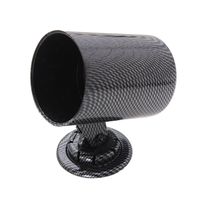 ESUPPORT Carbon Fiber 2" 52mm Heavy Duty Universal Single Hole Dash Dashboard Car Auto Motor Gauge Pod Mount Holder