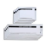 Cleaning Kits for P110i, P110m and P120i Card Printer,Pack of 4 pcs Engine Cleaning Cards and 4 pcs Long T Feeder Cleaning Cards CK-105912-912