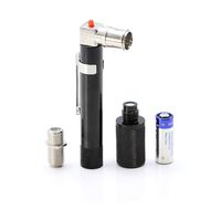 THE CIMPLE CO - Coaxial (Coax) Pocket Continuity Tester (Tracer) with Voltage Toner (Sound) and Barrel Connector Bundle, For testing, labeling, and identifying coaxial lines - POCKET TONER