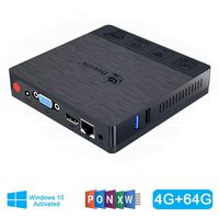 Mini Pc, Beelink BT3 PRO Windows 10 64-bit (4GB+64G) Intel Atom x5-Z8350 Processor, 4K/ HDMI & VGA/2.4G+5.8G Dual WiFi/1000Mbps LAN