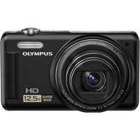 Olympus VR-320  14 MP Digital Camera with 12.5x Optical Zoom and 3" LCD (Black) (Old Model)