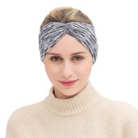 Wide Women Headband Elastic Head Wrap Soft Hair Band Breathable Head Bands Sweat Band