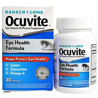 B&L Ocuvite Eye Health Sg Size 30ct B&L Ocuvite Eye Health Sg 30ct