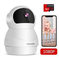 WiFi Security Camera 1080P,Wireless IP Pan/Tilt/Zoom Cam,Home Surveillance Dome Cameras,Two-Way Audio,Motion Detection