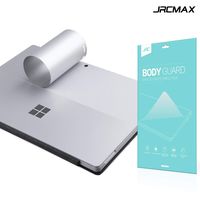 Ultra Thin Protective Decal Skin Cover for New Microsoft Surface Go 2018, Vinyl Decorative Tablet Back Cover Protector, Silver