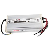 JMWaaBong Switch Mode Power Supply 400W 12V 33A Constant Voltage LED Driver 12VDC Rainproof Outdoor 110V AC to DC 12 Volt Transformer Converter (FX400-H1V12)