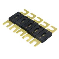 ZOOKOTO 5 Pack ANL Fuses 300Amp Gold Plated Fuse