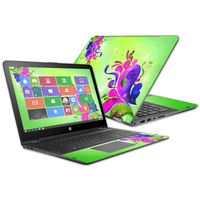 Mightyskins Skin Compatible with Hp Envy X360 15z 15" (2016) - Pastel Flourishes | Protective, Durable, and Unique Vinyl Decal Wrap Cover | Easy to Apply, Remove, and Change Styles | Made in The USA