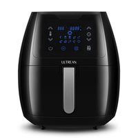 Ultrean 5.8 Quart Air Fryer, Electric Hot Air Fryers Oilless Cooker with 10 Presets, Digital LCD Touch Screen, Nonstick Basket, 1700W, UL Listed