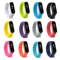 Tkasing mi Band 4 Strap,Band for Xiaomi 3/Xiaomi 4 Smartwatch Wristbands Replacement Accessories Straps Bracelets for Mi Band 4 Strap (Not for Mi1/2)