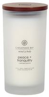 Chesapeake Bay Candle Scented Candle, Peace + Tranquility (Cashmere Jasmine), Large
