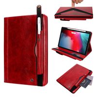 Vacio iPad Pro 11 inch Case,Support Apple Pencil（2rd Gen） Charging Case Lightweight Cover Slim Sleeve Case iPad case Also Fit iPad Pro 11 2018, Red