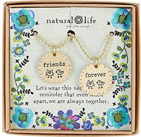 Natural Life Friends Forever Necklace Set One Size Gold Tone