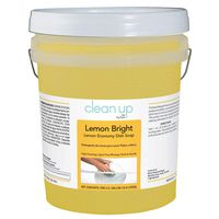 Clean Up by KaTom. LEMON5 5-gal Lemon Bright Economy Dish Soap, Lemon Scent